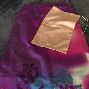 Prada Silk Skirt Sz 2